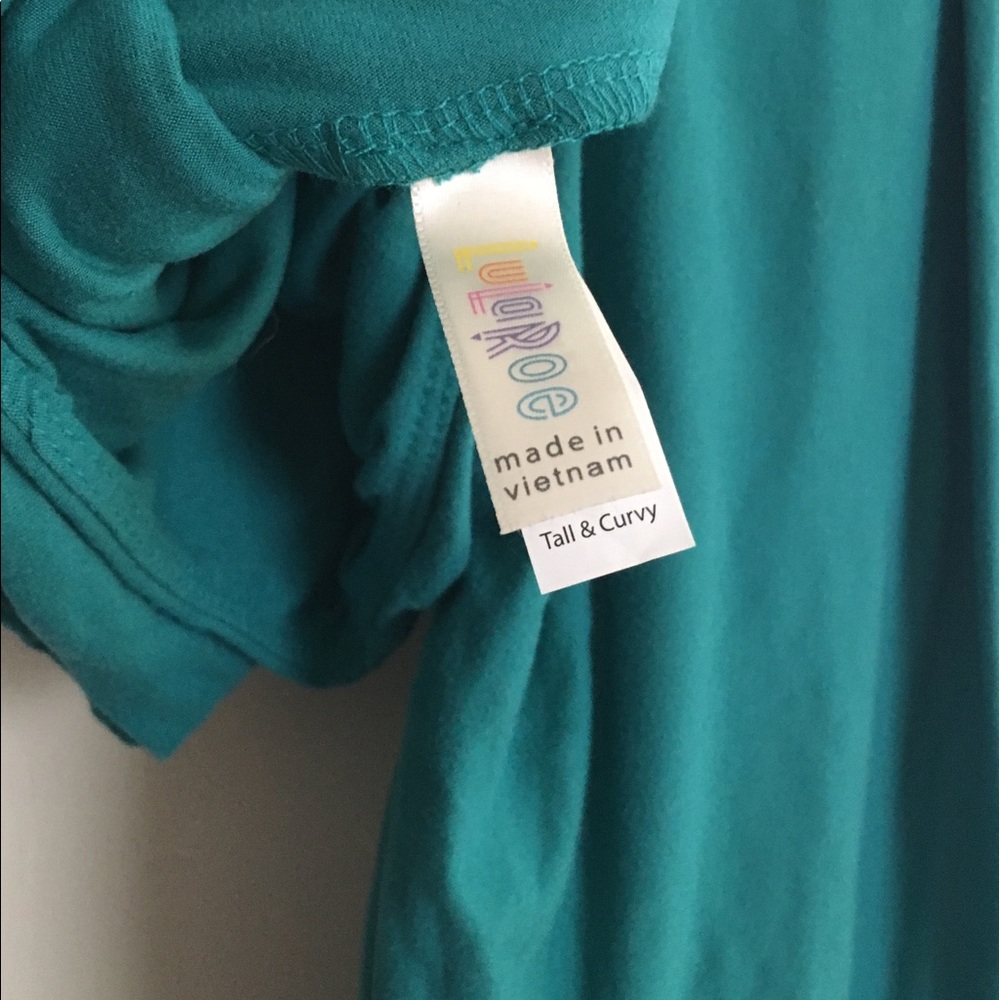 Lularoe Teal TC leggings