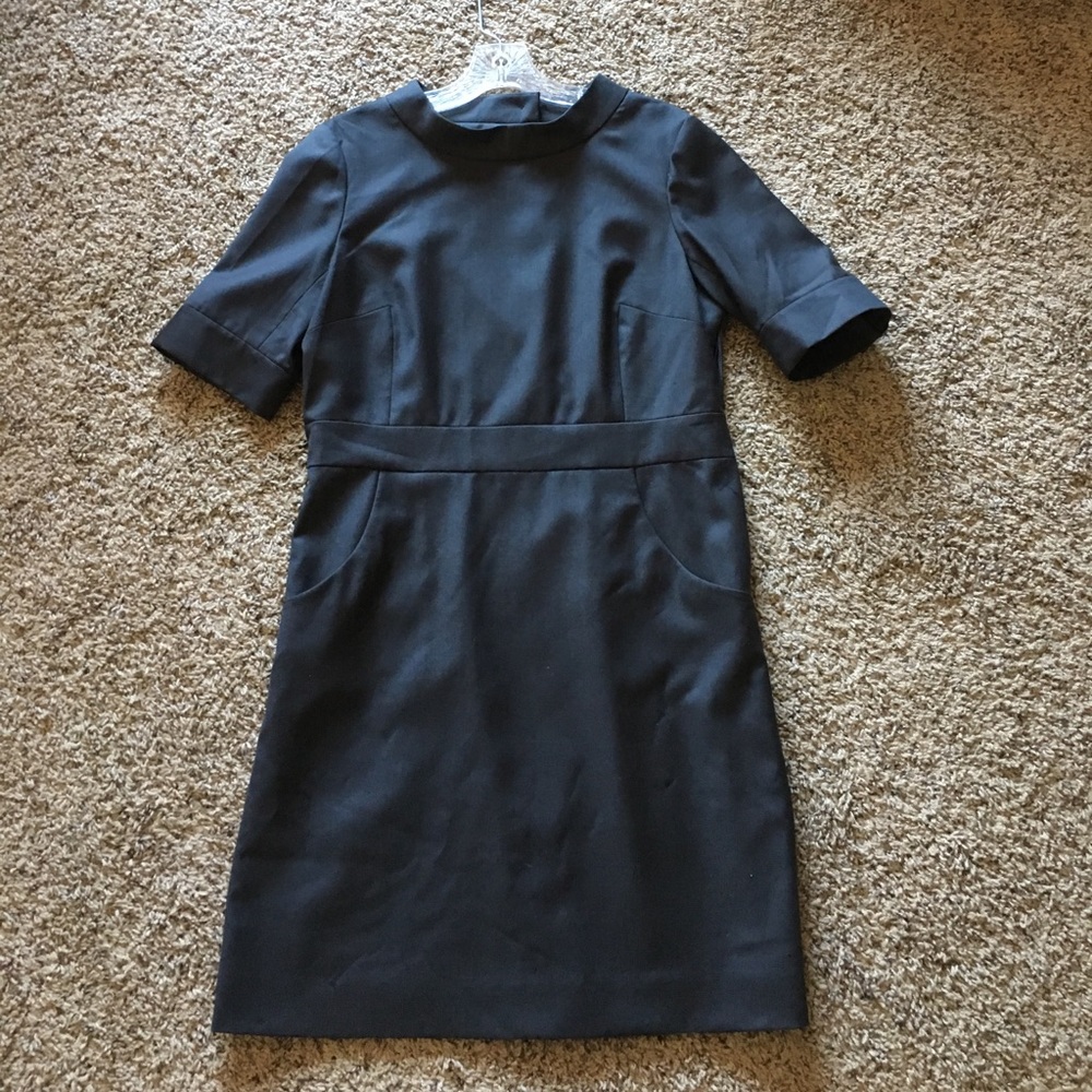 JCrew Lightweight Wool Long-sleeved Dress