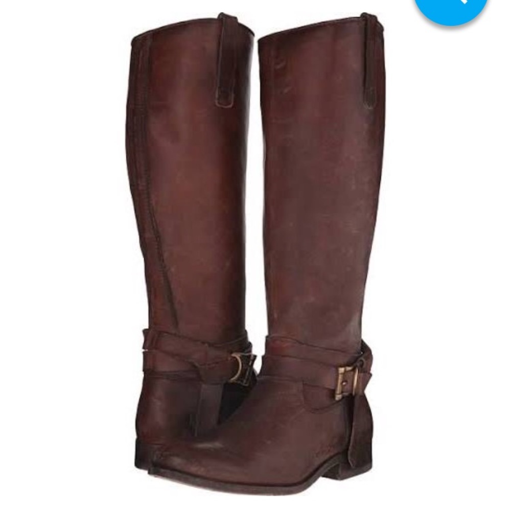 FRYE MELISSA KNOTTED TALL BOOTS