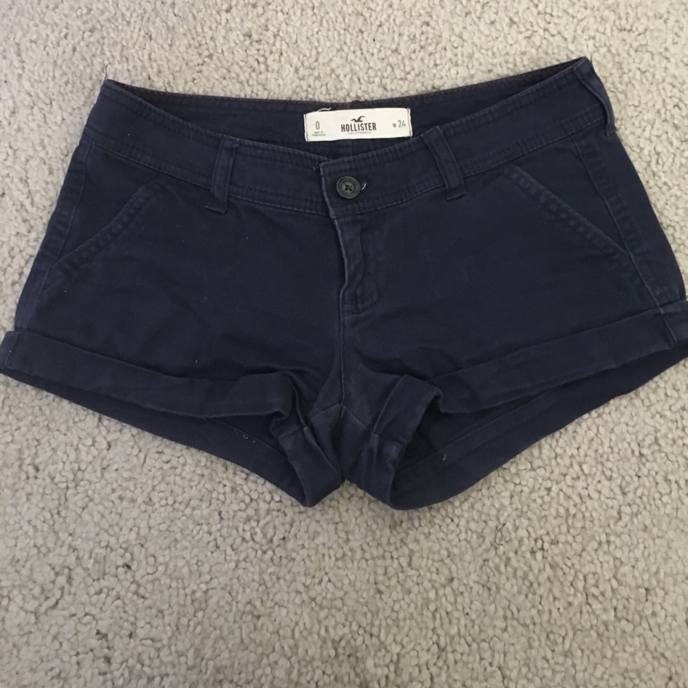 Hollister Navy blue shorts