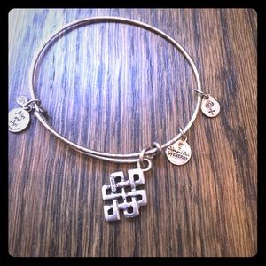 Alex and Ani endless knot bracelet. Price firm.