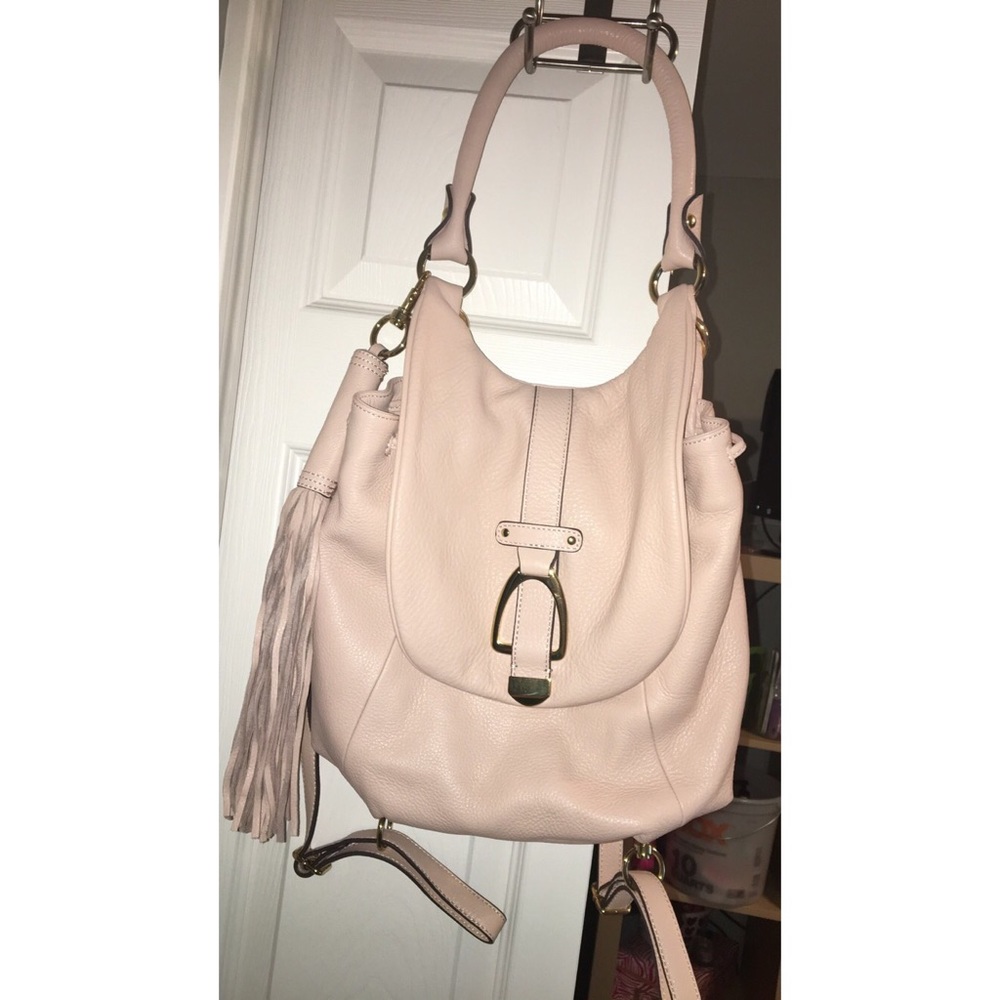 Real Leather G.I.L.I Leather Convertible Backpack