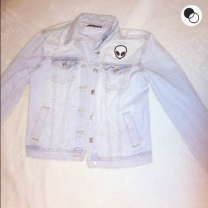 Brandy Melville alien jean jacket