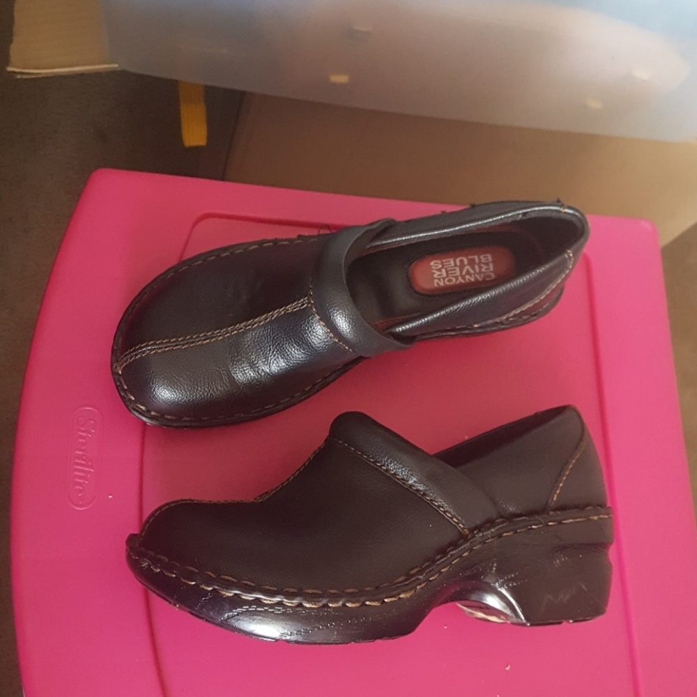 Black clogs