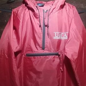 Crimson Red Windbreaker University of Alabama