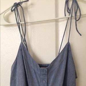 Juicy couture long denim dress