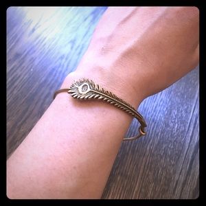 Alex and Ani feather bracelet