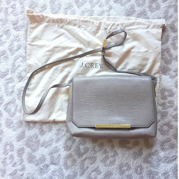 J Crew Claremont Crossbody Leather Messenger Bag - Picture 2 of 8