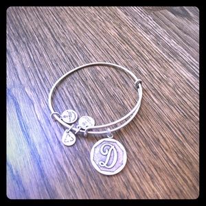 Alex and Ani "D" bracelet