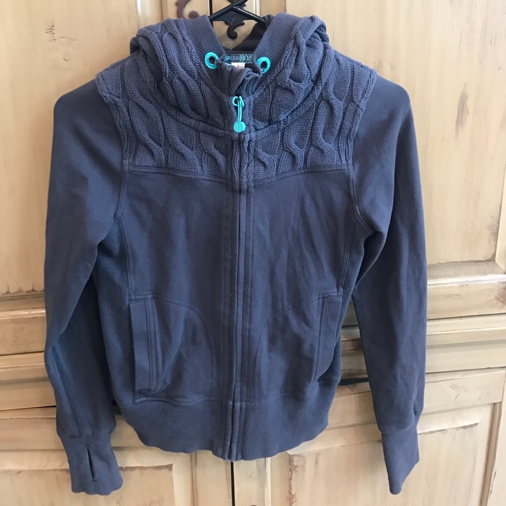 Lululemon gray hoodie size 2