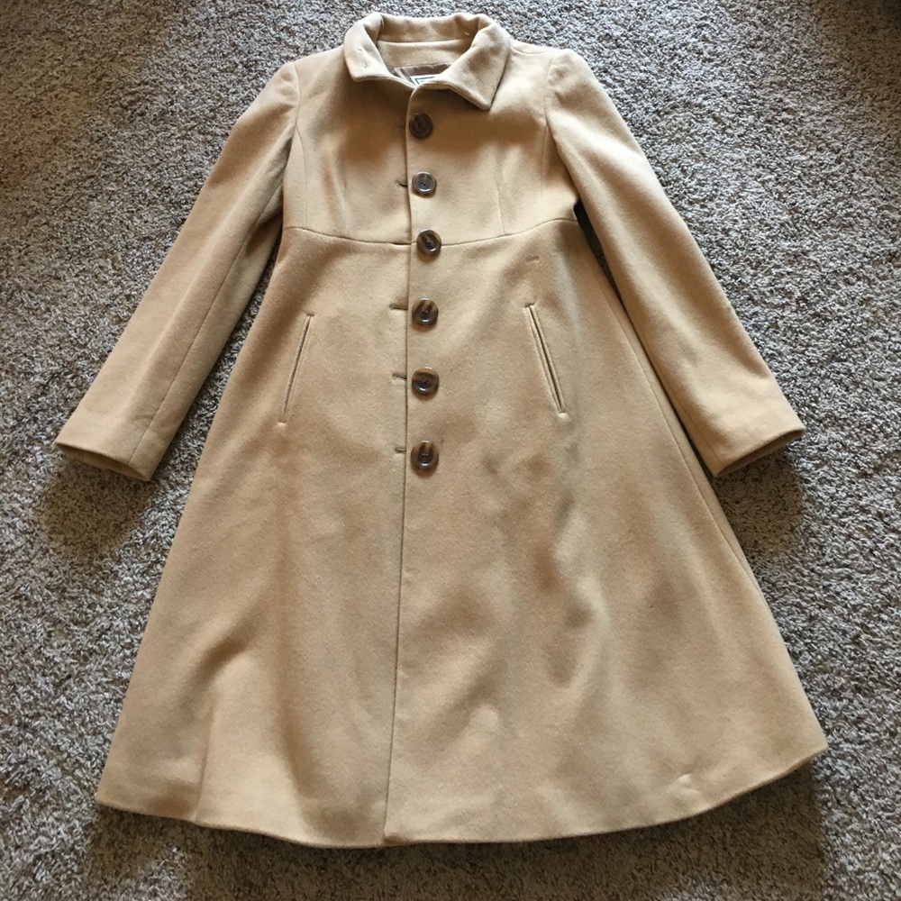 Beautiful Soft Camel Wool Coat