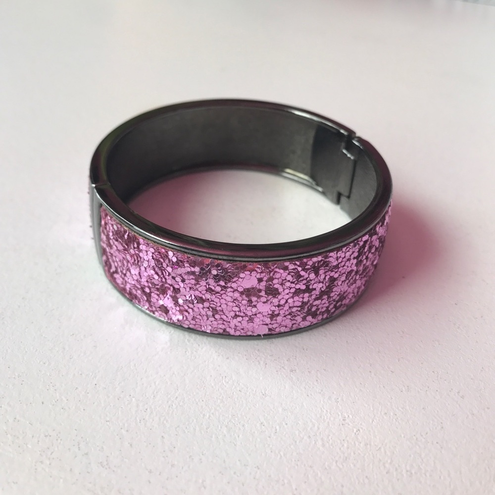 Betsey Johnson Pink Sparkle Bracelet