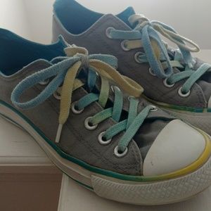 Grey Converse All Star Low Top