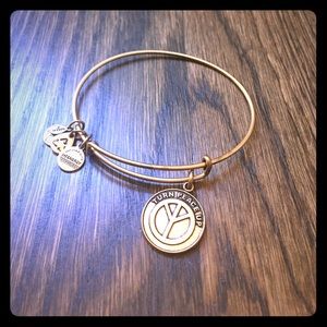 Alex and Ani peace bracelet