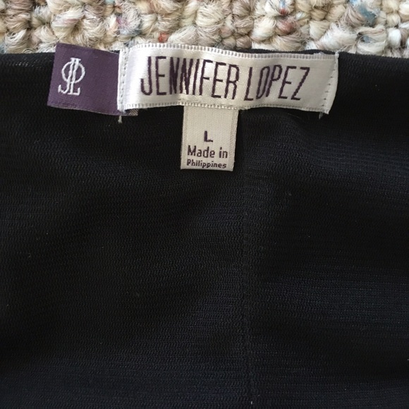 Jennifer Lopez Leopard Stripe Cocktail Dress - Picture 2 of 5