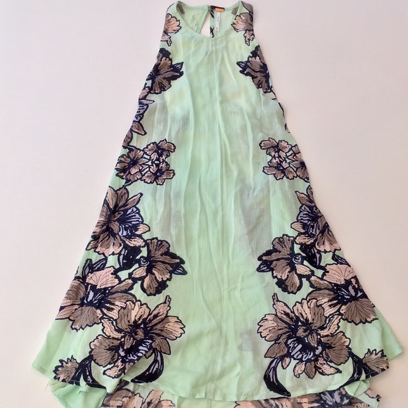 Free People Other - SOLD Free People Paint The Sun Slip Dress