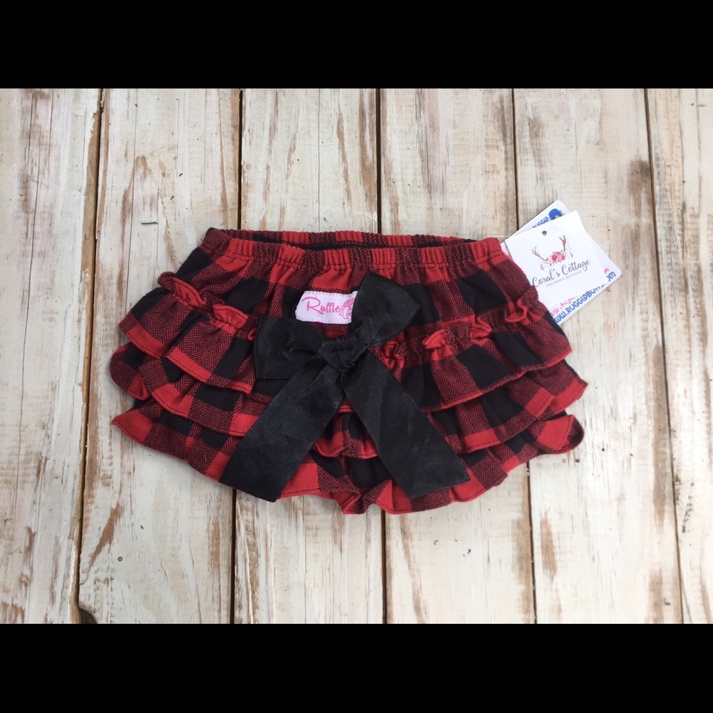 Buffalo Plaid Rufflebutts