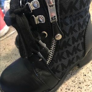 Kids size 8 MK booties (worn a couple times!)