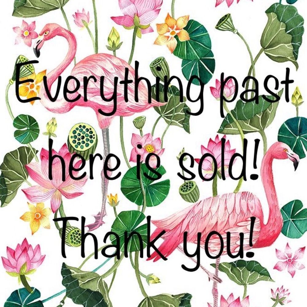 Everything past here is sold, thank you!🦩