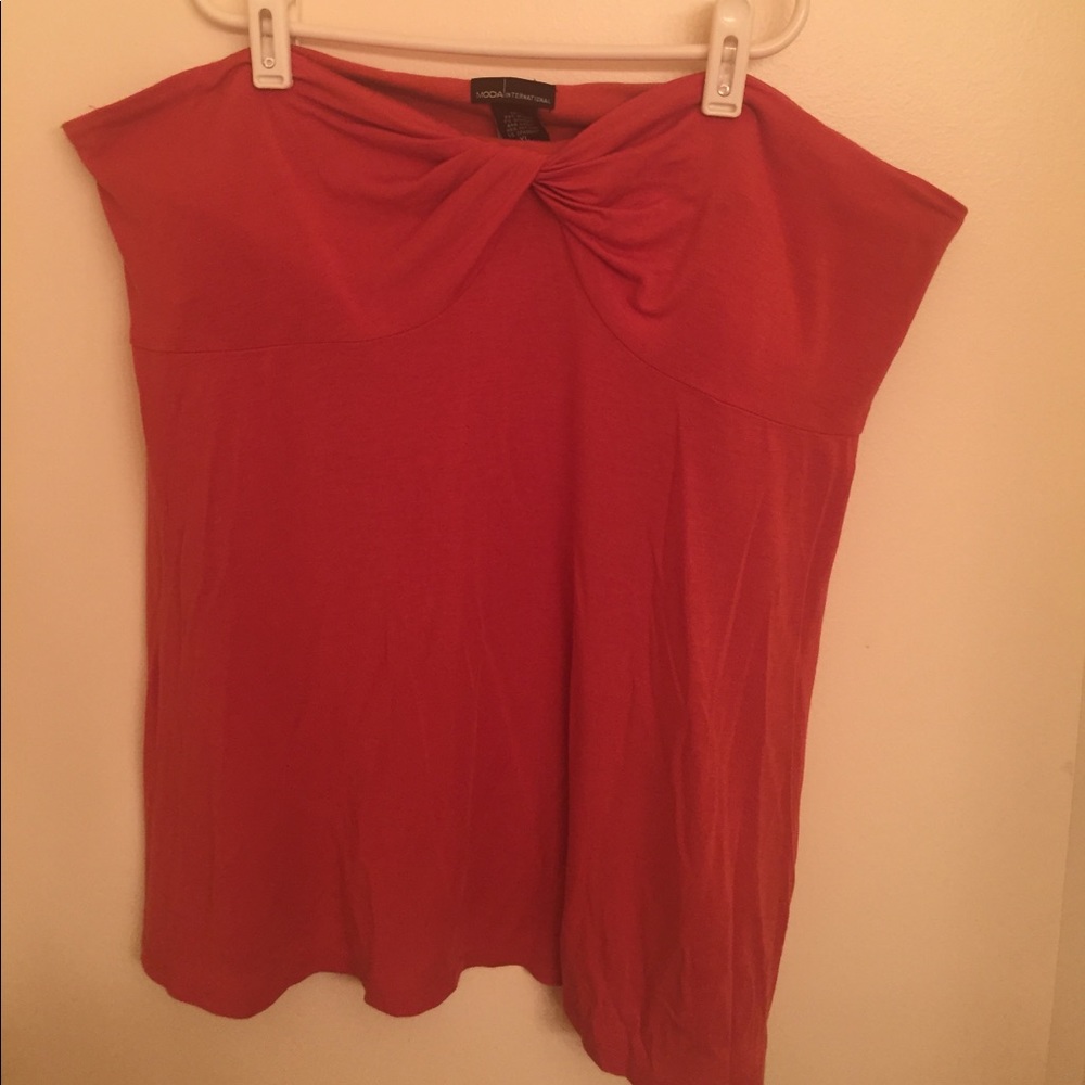 moda international tube top