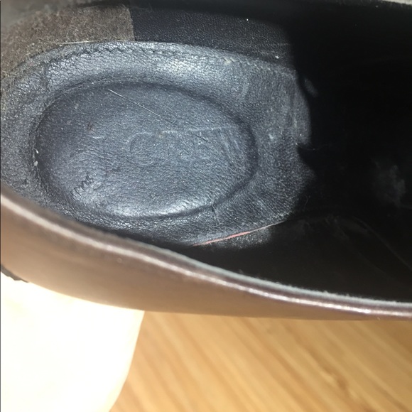 Jcrew size 6.5 booties with broguing - Picture 6 of 7