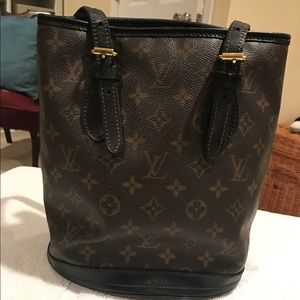 Louis Vuitton bucket bag