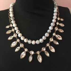 Anthropologie necklaces. Firmament and Veld Bib