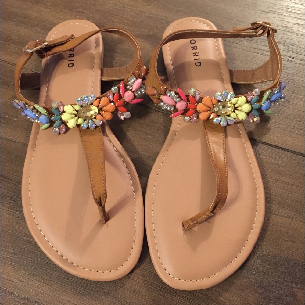 New torrid jeweled sandal