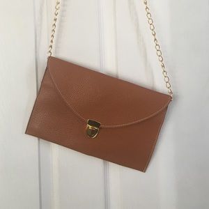 Envelope cross body purse