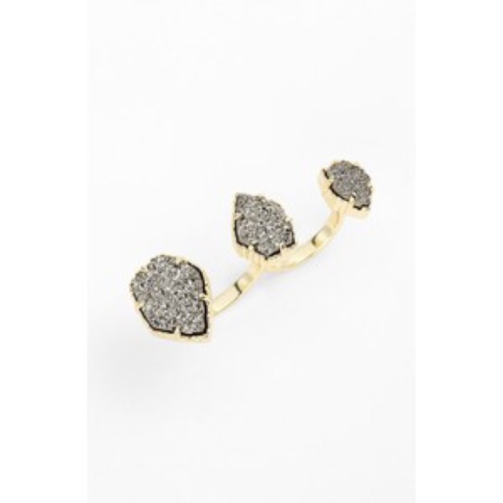 Druzy Kendra Scott ring