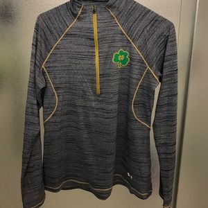 Women's large Notre dame quarter zip