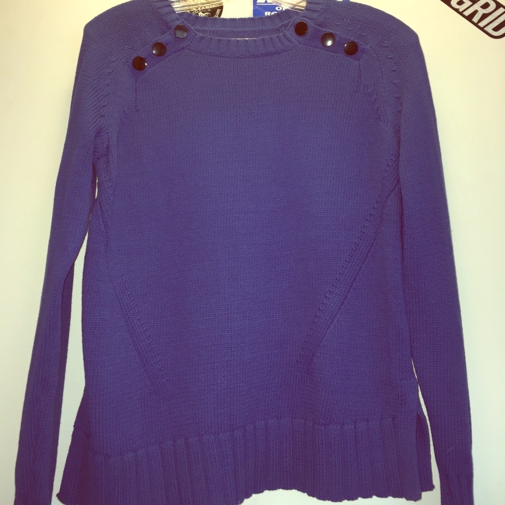 Butter accented sweater