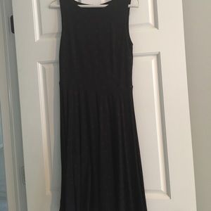 Ann Taylor Loft polka dot cotton dress