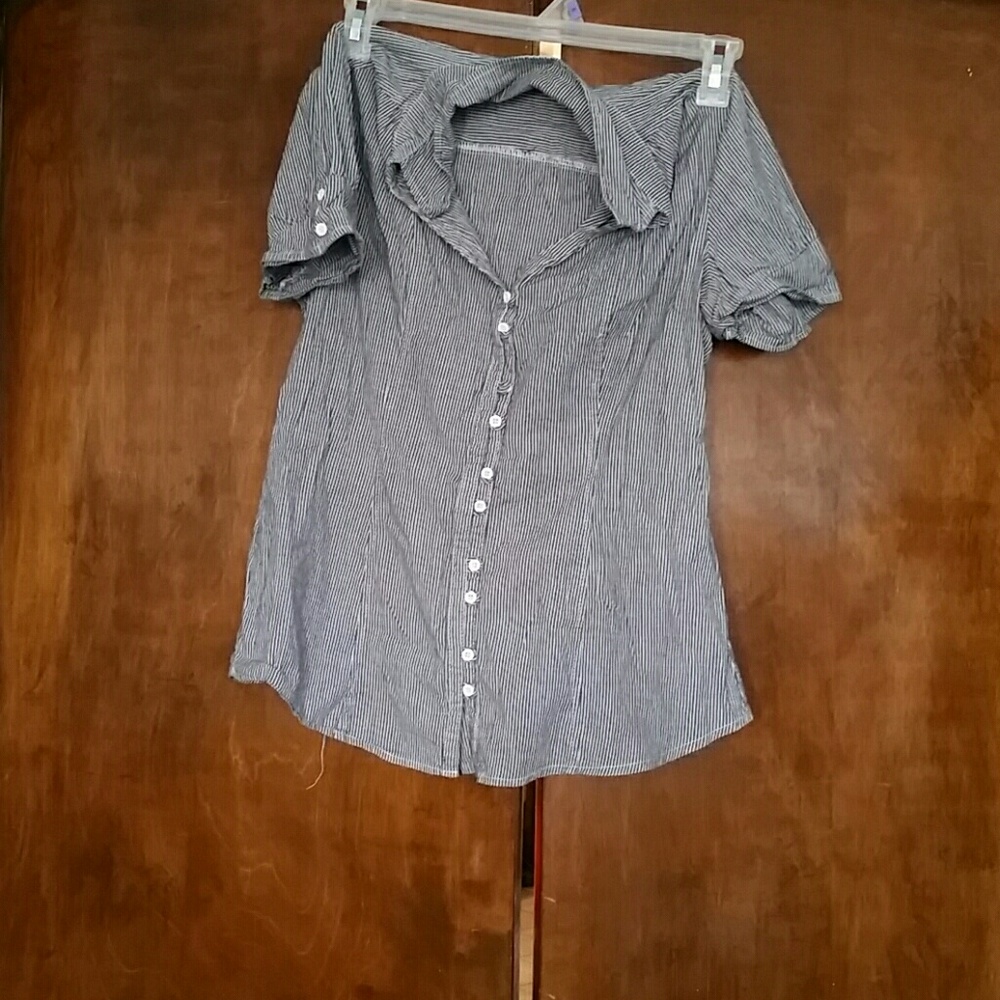 Button down blouse.