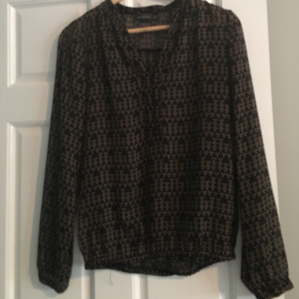The Limited sheer blouse