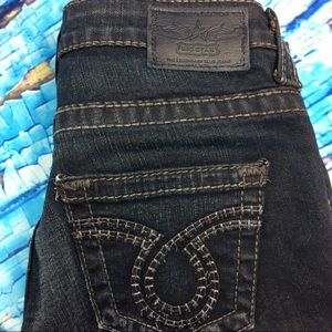 Big Star Liv Boot Dark Wash 29L