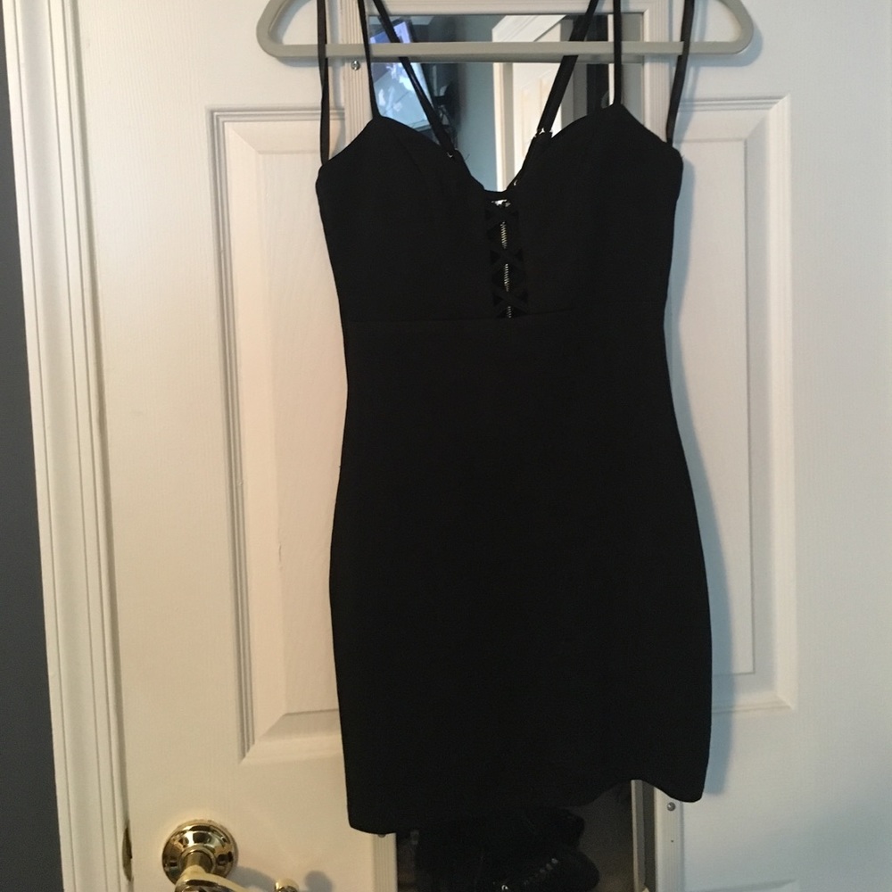 Black Bebe dress!