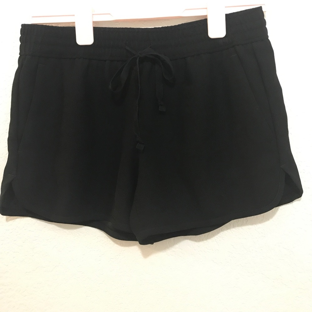 Banana Republic black dress shorts