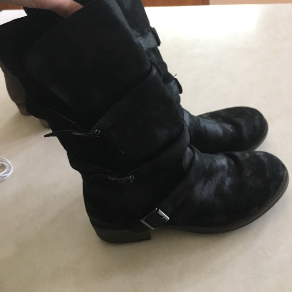 Black boots from DSW