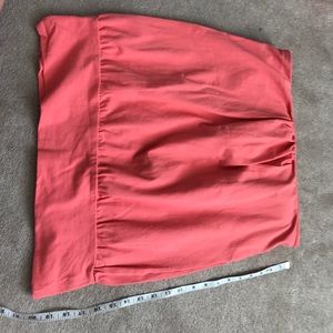 Coral strapless bra top M/L