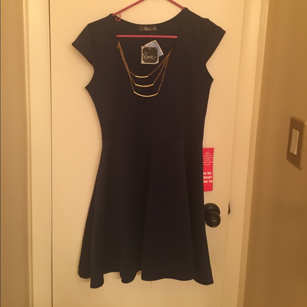 Navy blue "LBD"