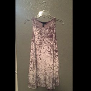 light purple velvet dress