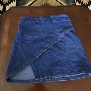 Denim skirt