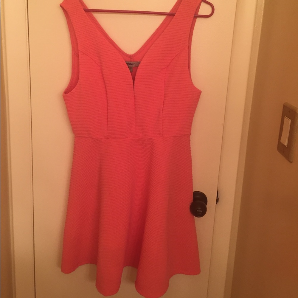 Brand new low "v" dip dress