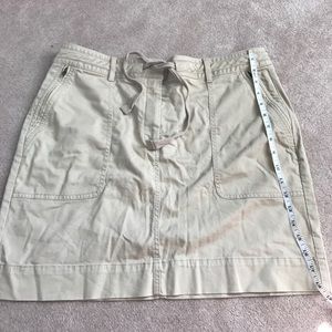 Banana Republic khaki skirt size 14
