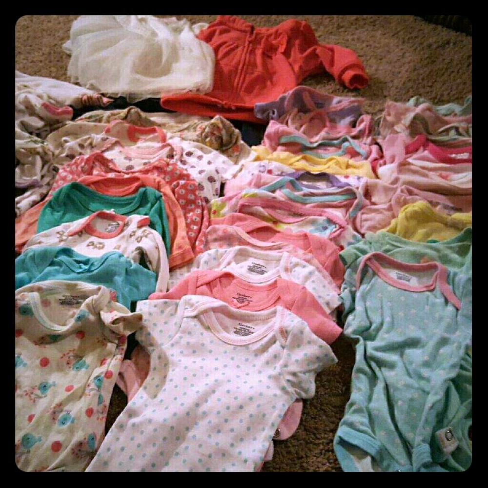 Lot of Baby girl clothes nb-3months - Picture 1 of 1
