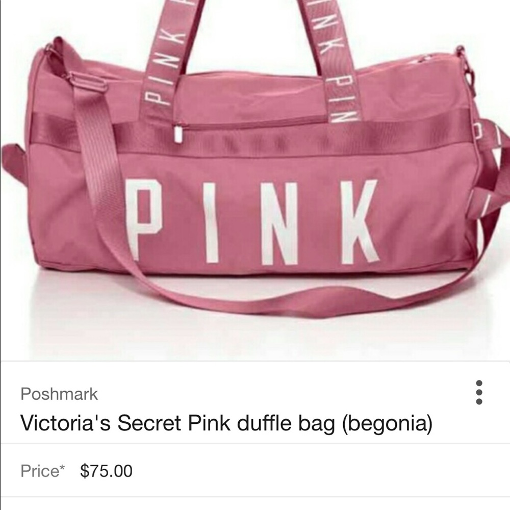 Rare VS Begonia Duffle💋