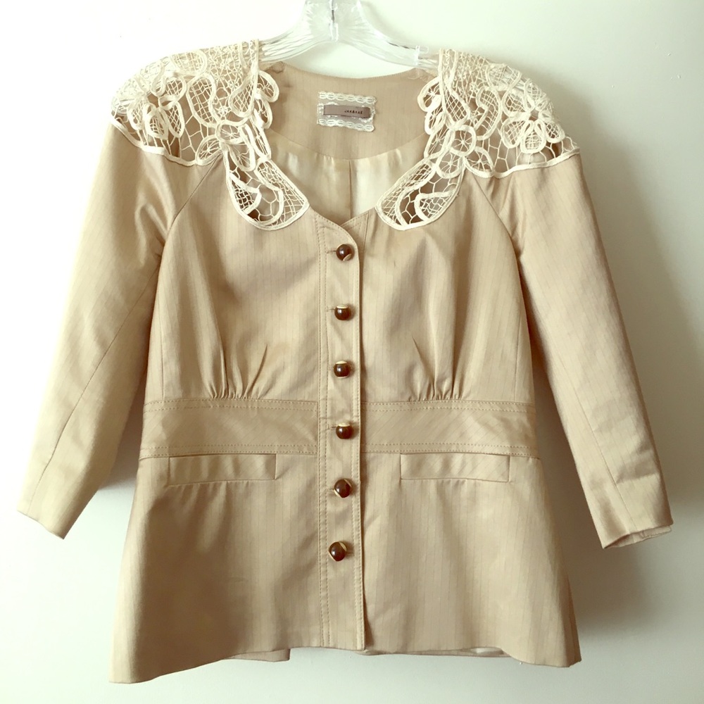 Jak & Rae Blazer with Lace Detail