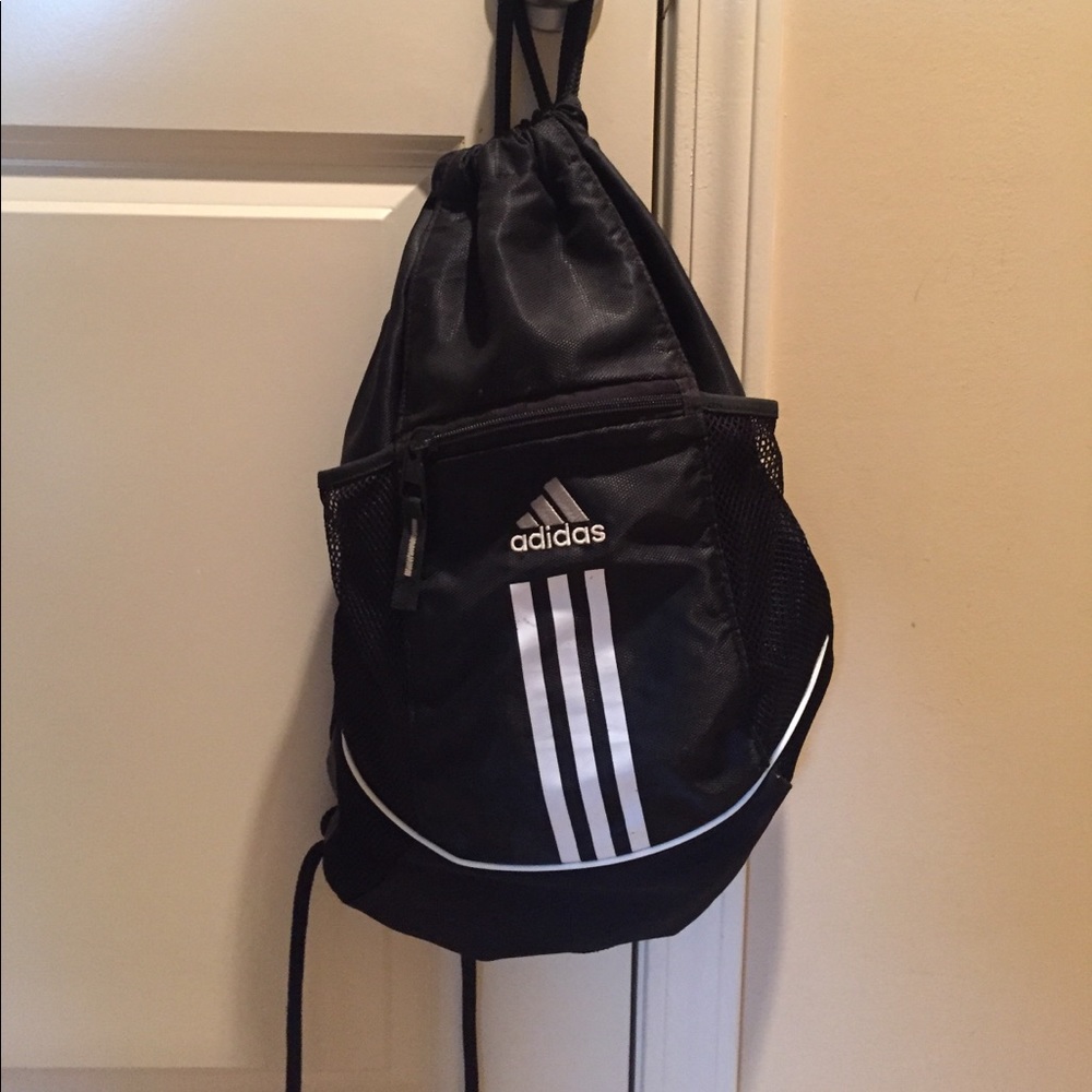Adidas drawstring bag