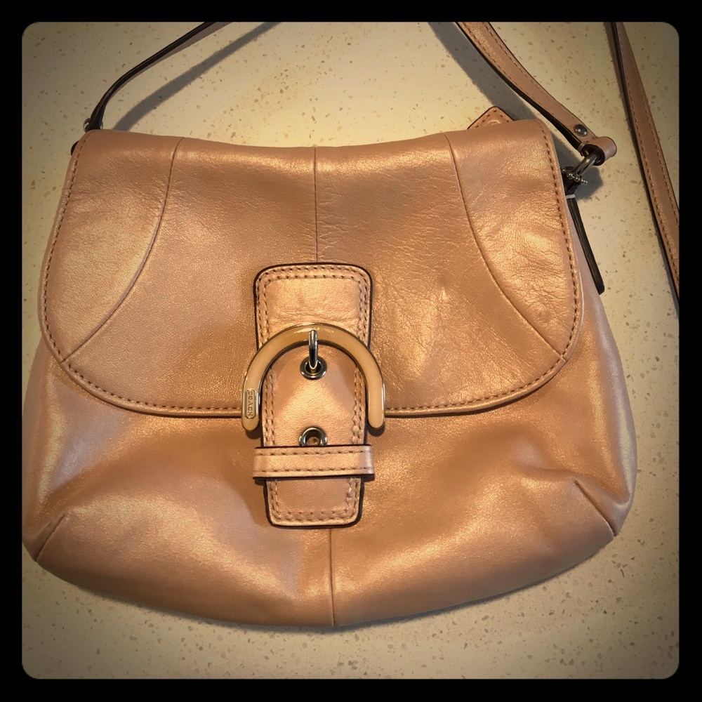 Authentic Coach cross body bag